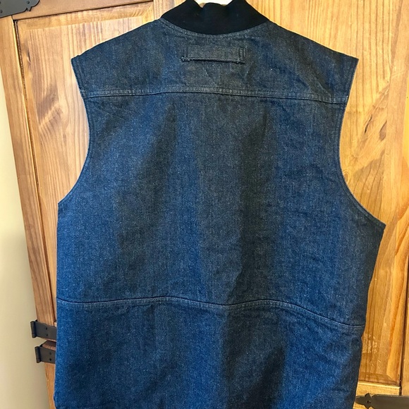 Filson Denim Insulated Work Vest - Picture 3 of 13